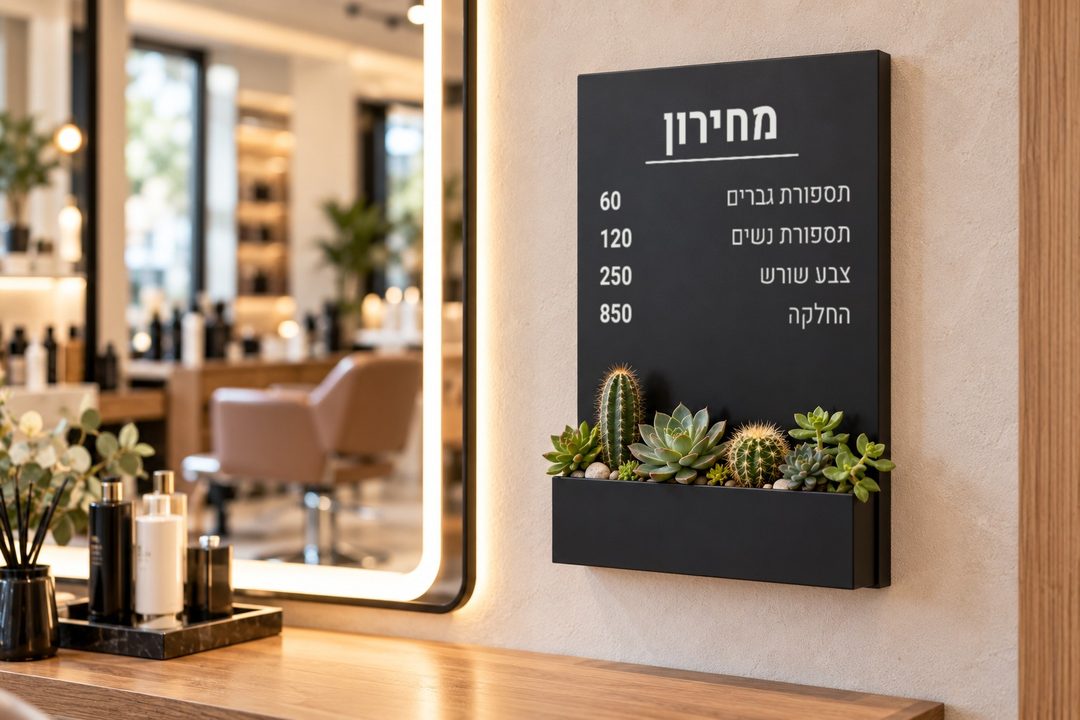מחירון למספרה